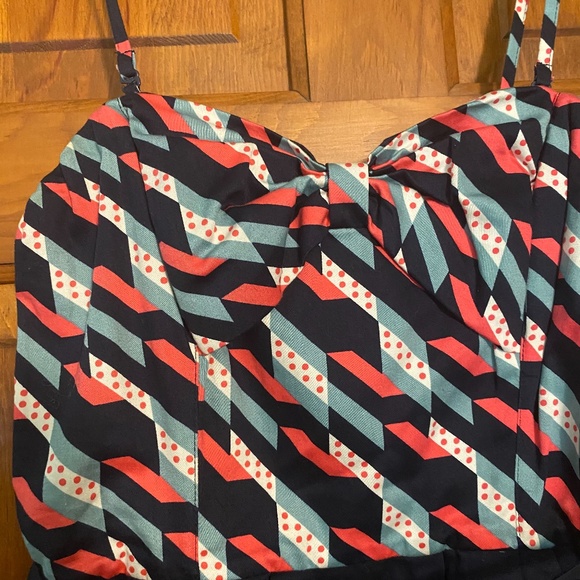 Anthropologie Maeve Printed Corset Dress size 6 - Picture 7 of 12
